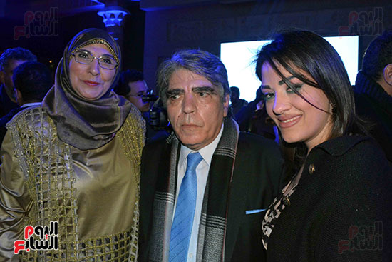 المخرجة اللبنانية رودينة حاتوم و محمود الجندي وجنجاه
