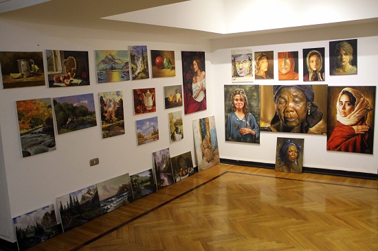 شقة الفنان محمد هنيدى بعد تحويلها لأكاديمية لتعليم الفنون