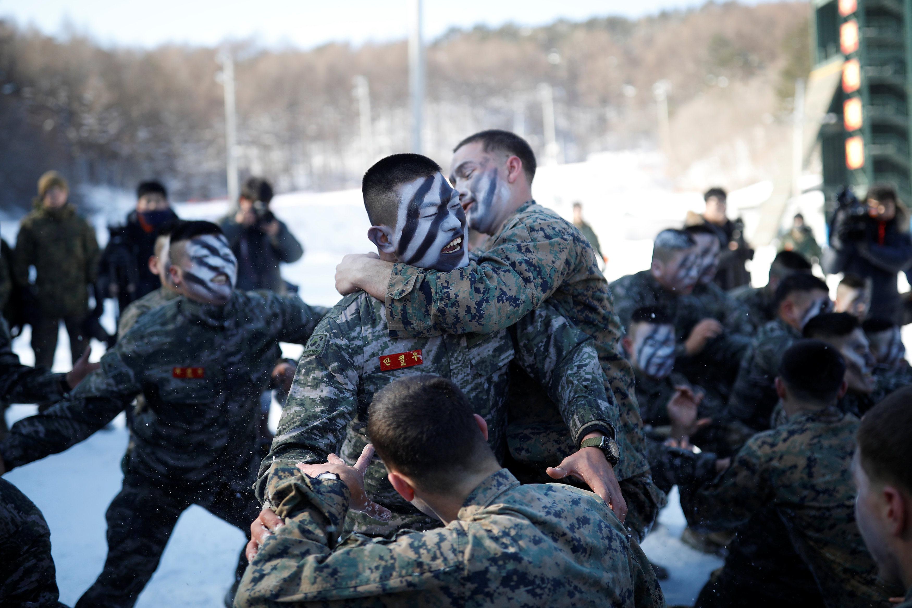 تدريبات مشتركة بين القوات الأمريكية والكورية الجنوبية