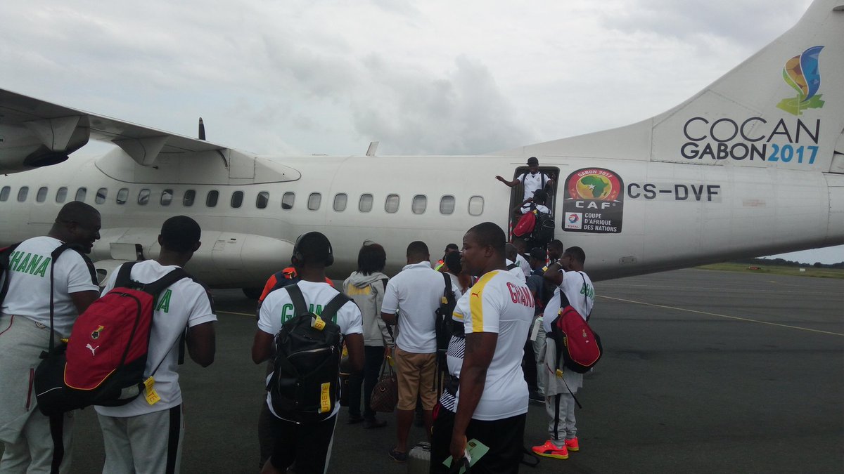 منتخب غانا يستعد للمغادرة