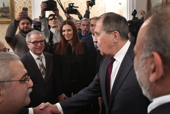 وزير الخارجية الروسى يستقبل ممثلى المعارضة السورية المسلحة فى موسكو