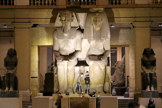 المتحف المصرى من الداخل
