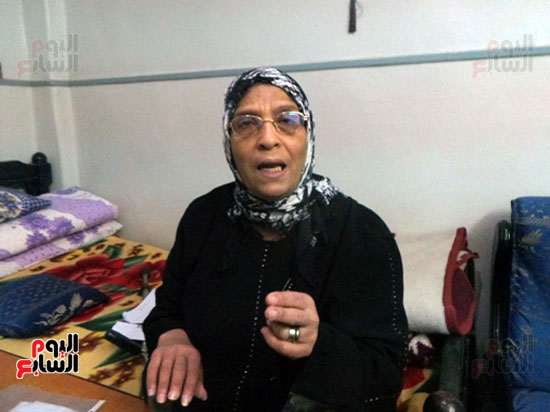 اثناء حديثها لليوم السابع اثناء حديثها لليوم السابع