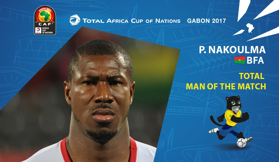 ناكولما أفضل لاعب فى مباراة تونس وبوركينا فاسو