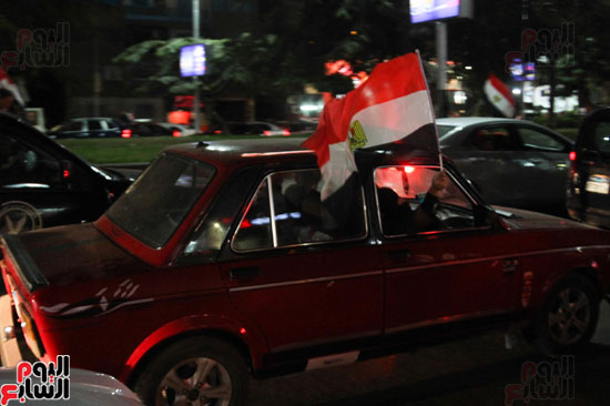 فرحة المصريين بفوز المنتخب الوطنى على منتخب المغرب بكأس الأمم الأفريقية (18)