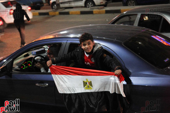 فرحة المصريين بفوز المنتخب الوطنى على منتخب المغرب بكأس الأمم الأفريقية (21)