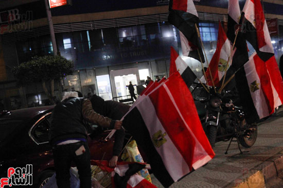 فرحة المصريين بفوز المنتخب الوطنى على منتخب المغرب بكأس الأمم الأفريقية (20)