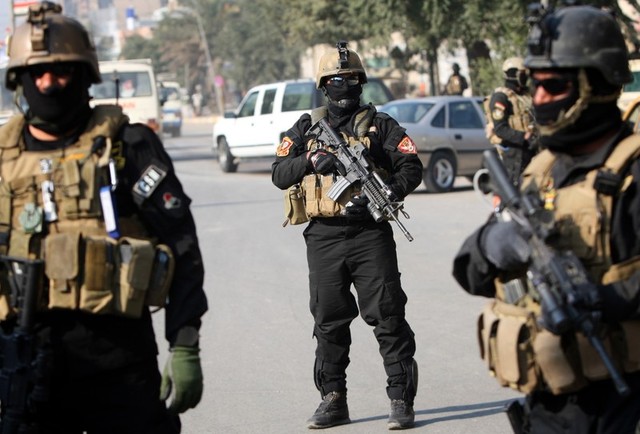 عناصر جهاز مكافحة الإرهاب العراقية 