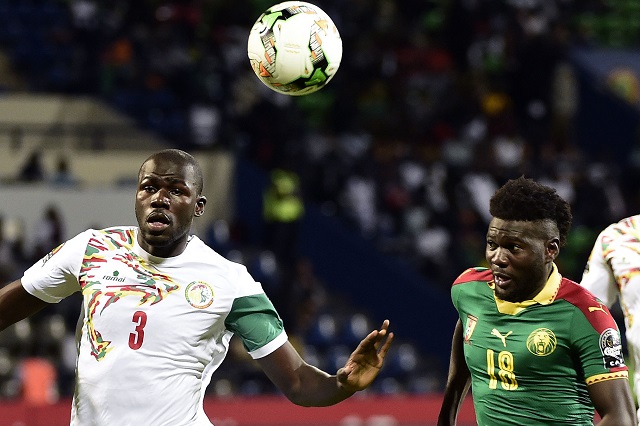جانب من مباراة الكاميرون والسنغال