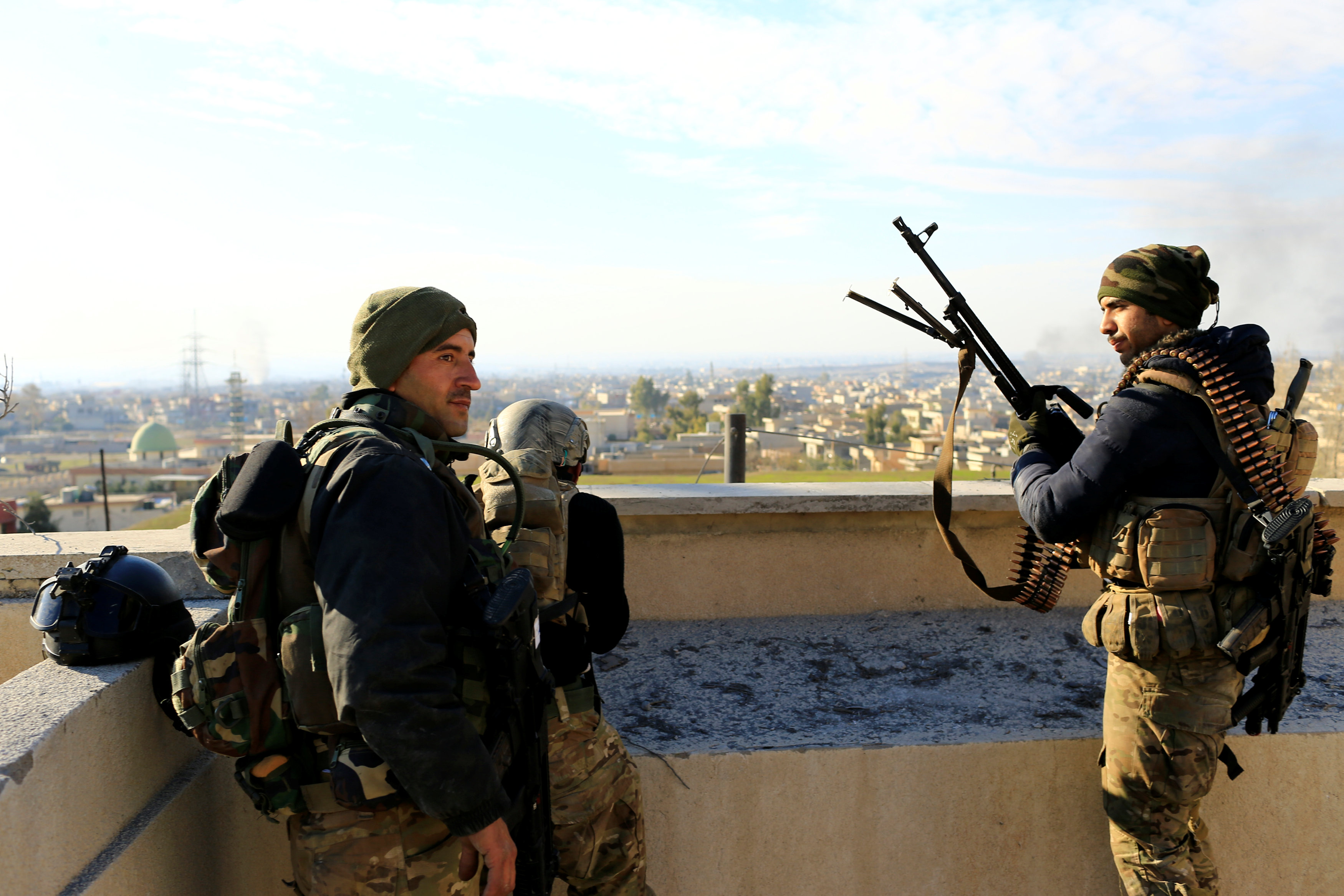 استمرار معركة الموصل فى العراق ومقتل259 من تنظيم داعش الإرهابى