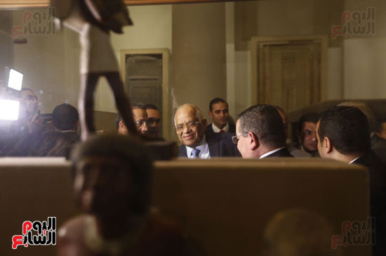 على عبد العال يترأس وفدا برلمانيا لزيارة المتحف المصرى (9)