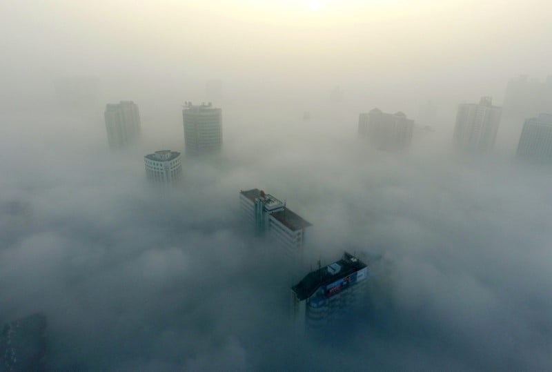 عودة عاصفة الضباب الدخانى فى الصين