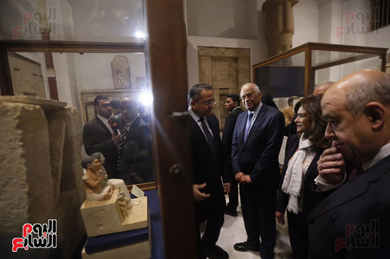 على عبد العال يترأس وفدا برلمانيا لزيارة المتحف المصرى (19)