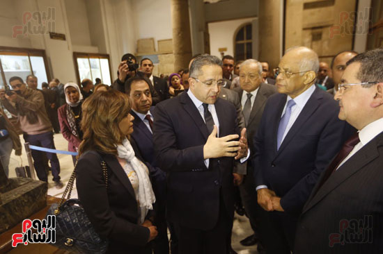 على عبد العال يترأس وفدا برلمانيا لزيارة المتحف المصرى (8)