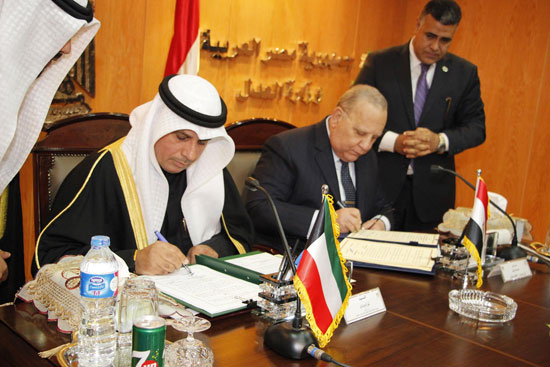 توقيع البرتوكول للتعاون القضائي بين مصر والكويت