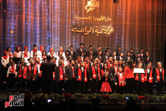 حفل تأبين شهداء الكنيسة البطرسية بدار الأوبرا المصرية  (9)
