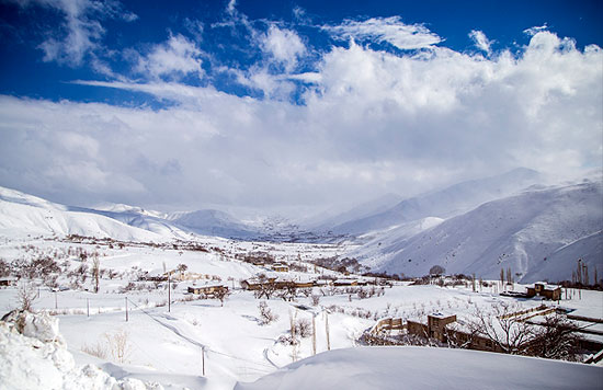 الثلوج تتسبب فى مقتل 6 أشخاص فى ايران