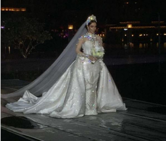 فستان زفاف بلقيس
