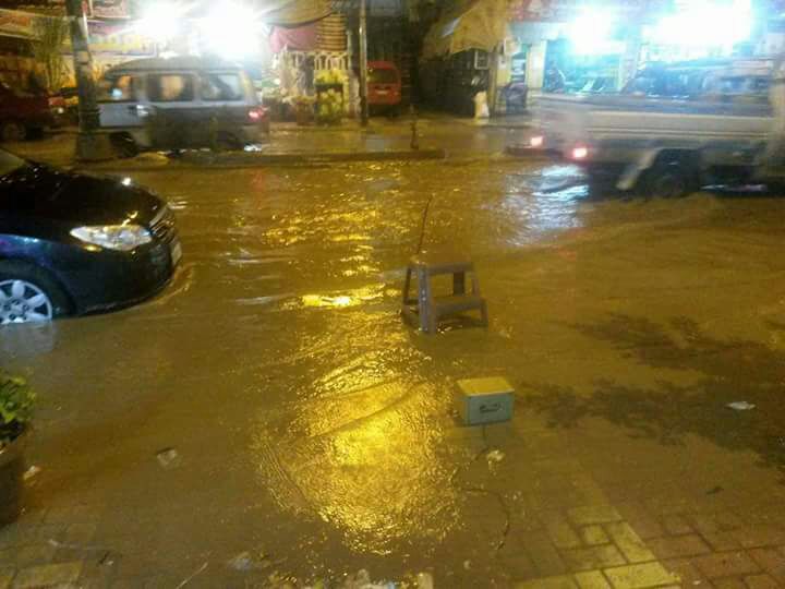 5 غرق شوارع الاسكندرية و تعطل حركة المرور