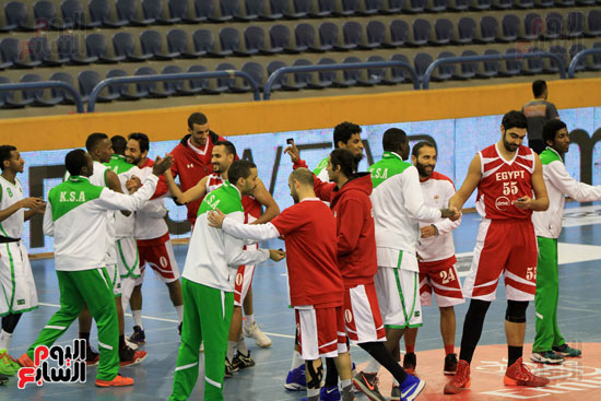 مصر والسعودية  فى البطولة العربية للسلة(3)