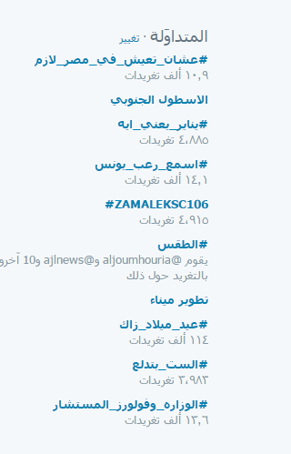 هاشتاج الاسطول الجنوبى