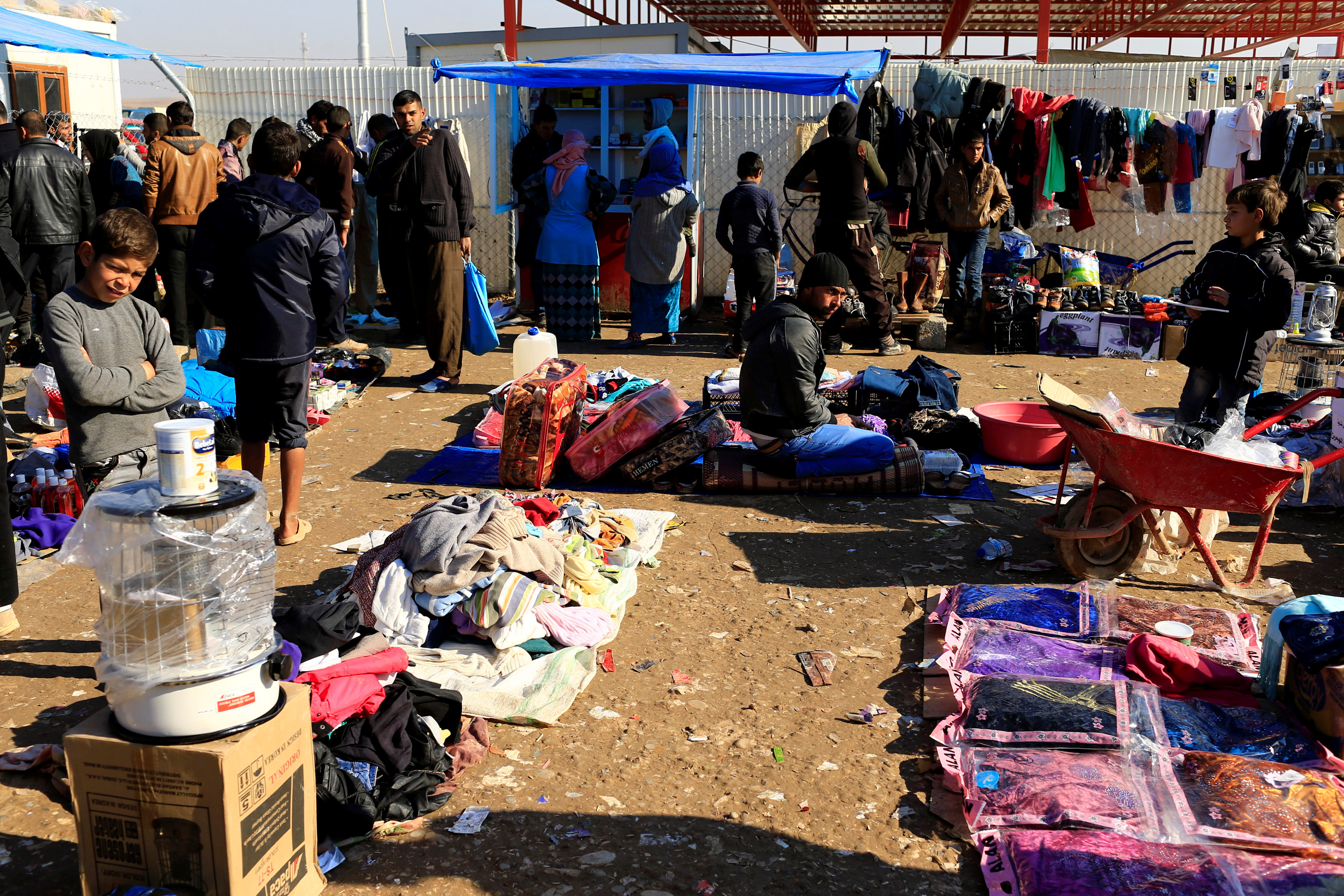 الصحة العالمية تعلن 40 ألف نازح عراقى يحتاجون للعلاج بسبب الحرب