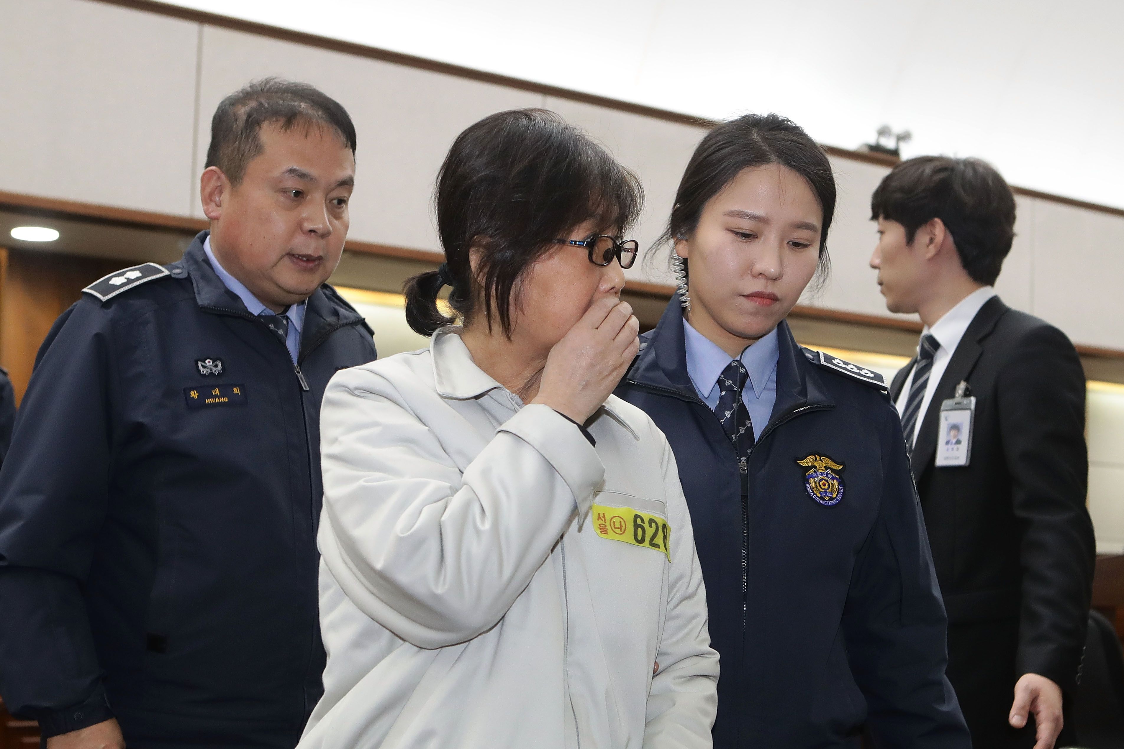 	صديقة رئيسة كوريا الجنوبية المتهمة فى قضايا فساد