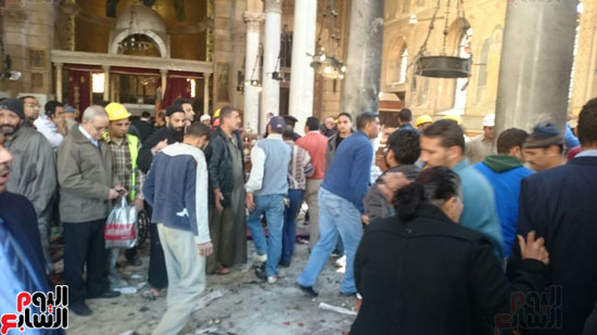 	انفجار في كنيسة الكاتدرائية في العباسية