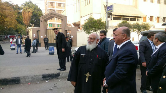 مدير أمن القاهرة يتفقد تأمين الكنائس قبل الاحتفال بأعياد الميلاد  (4)