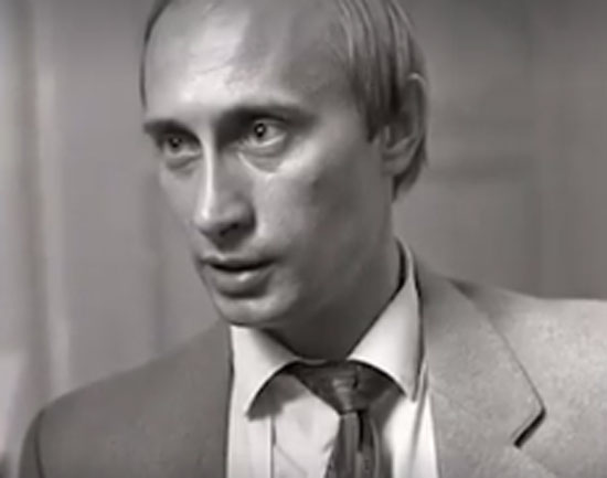 فلاديمير بوتين وعمره 39