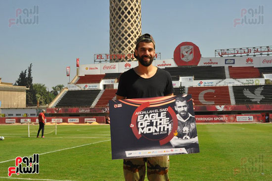 عبد الله السعيد افضل لاعب في الاهلي خلال سبتمبر
