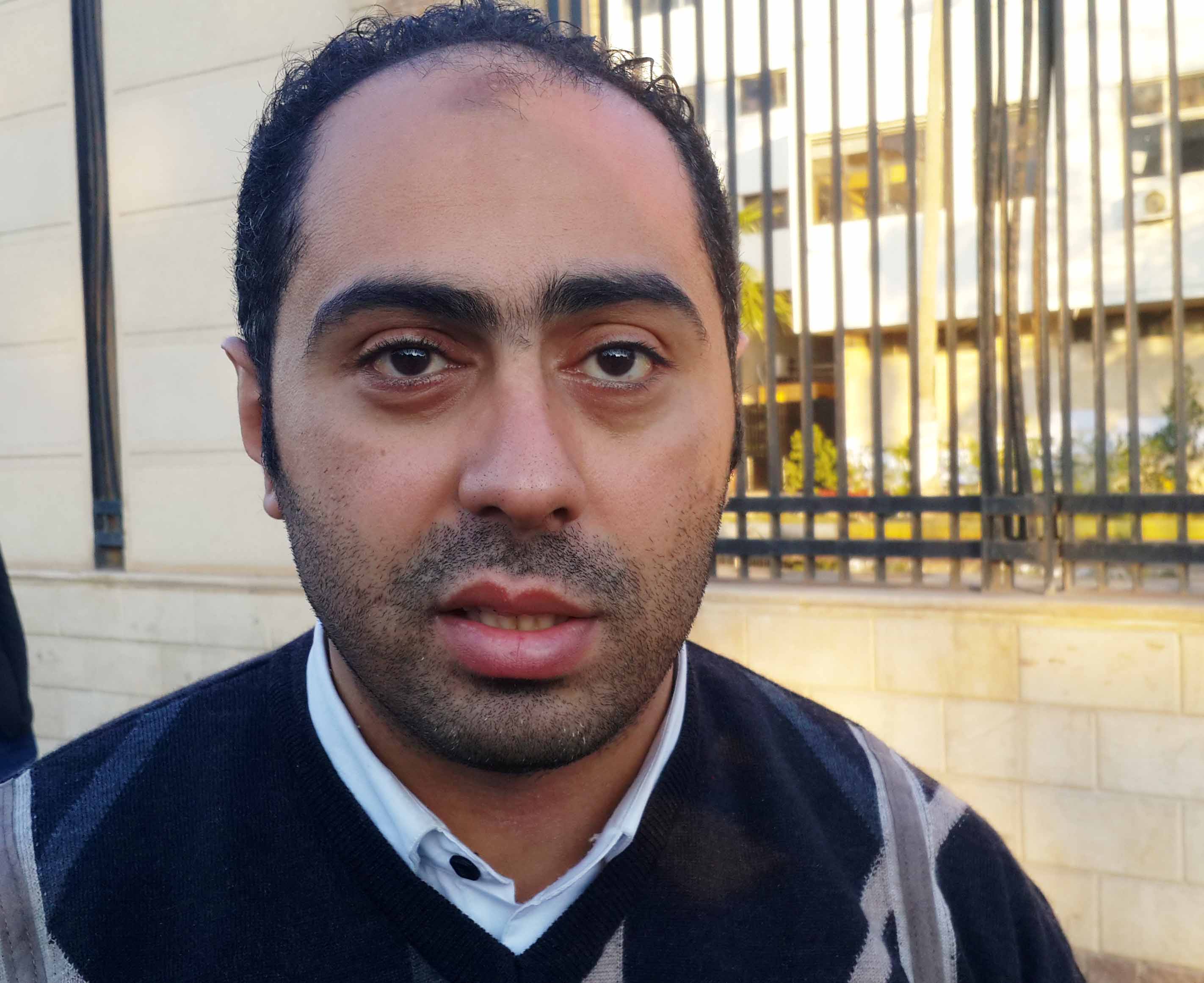 1-محمد سيف، احد الشباب المشارك بالمبادرة 1-محمد سيف، احد الشباب المشارك بالمبادرة