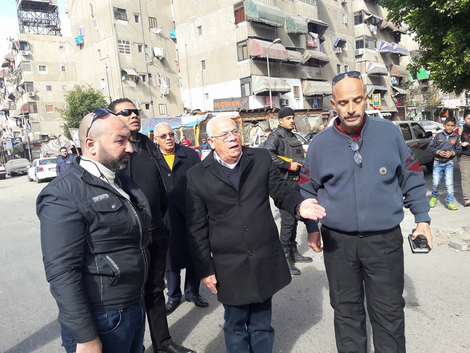 4-جانب من جولة محافظ بورسعيد بحي الزهور