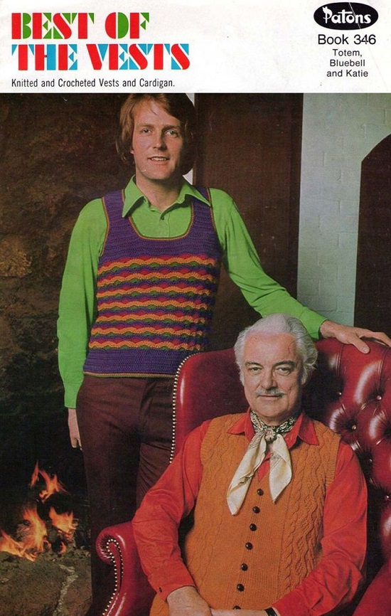 الألوان الزاهية أغرب أشكال الموضة الرجالية فى السبعينيات
