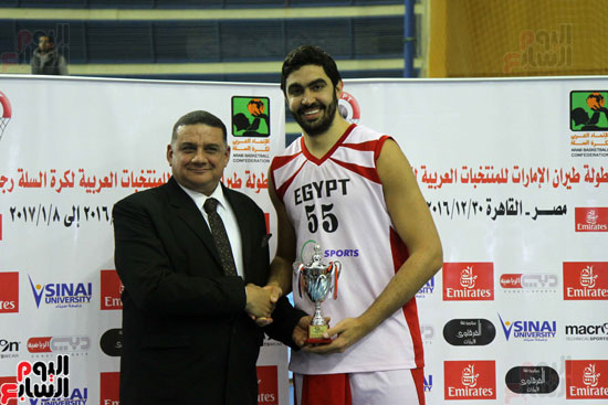 تتويج منتخب مصر بالبطولة العربية لكرة السلة (29)