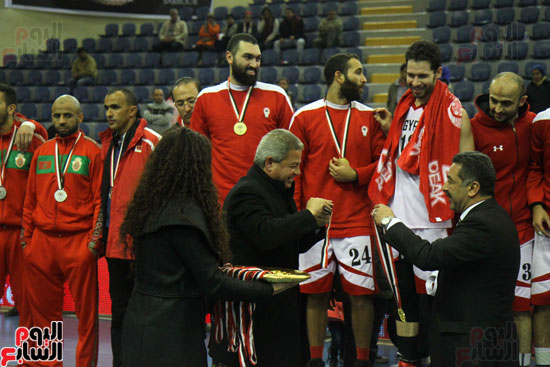 تتويج منتخب مصر بالبطولة العربية لكرة السلة (33)