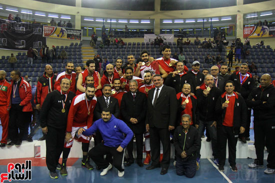 تتويج منتخب مصر بالبطولة العربية لكرة السلة (1)