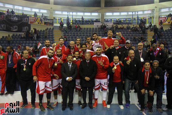 تتويج منتخب مصر بالبطولة العربية لكرة السلة (34)