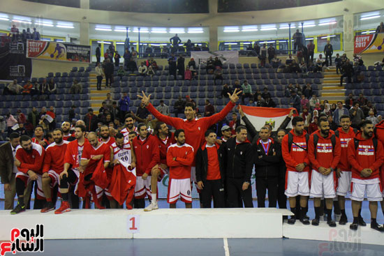 تتويج منتخب مصر بالبطولة العربية لكرة السلة (31)
