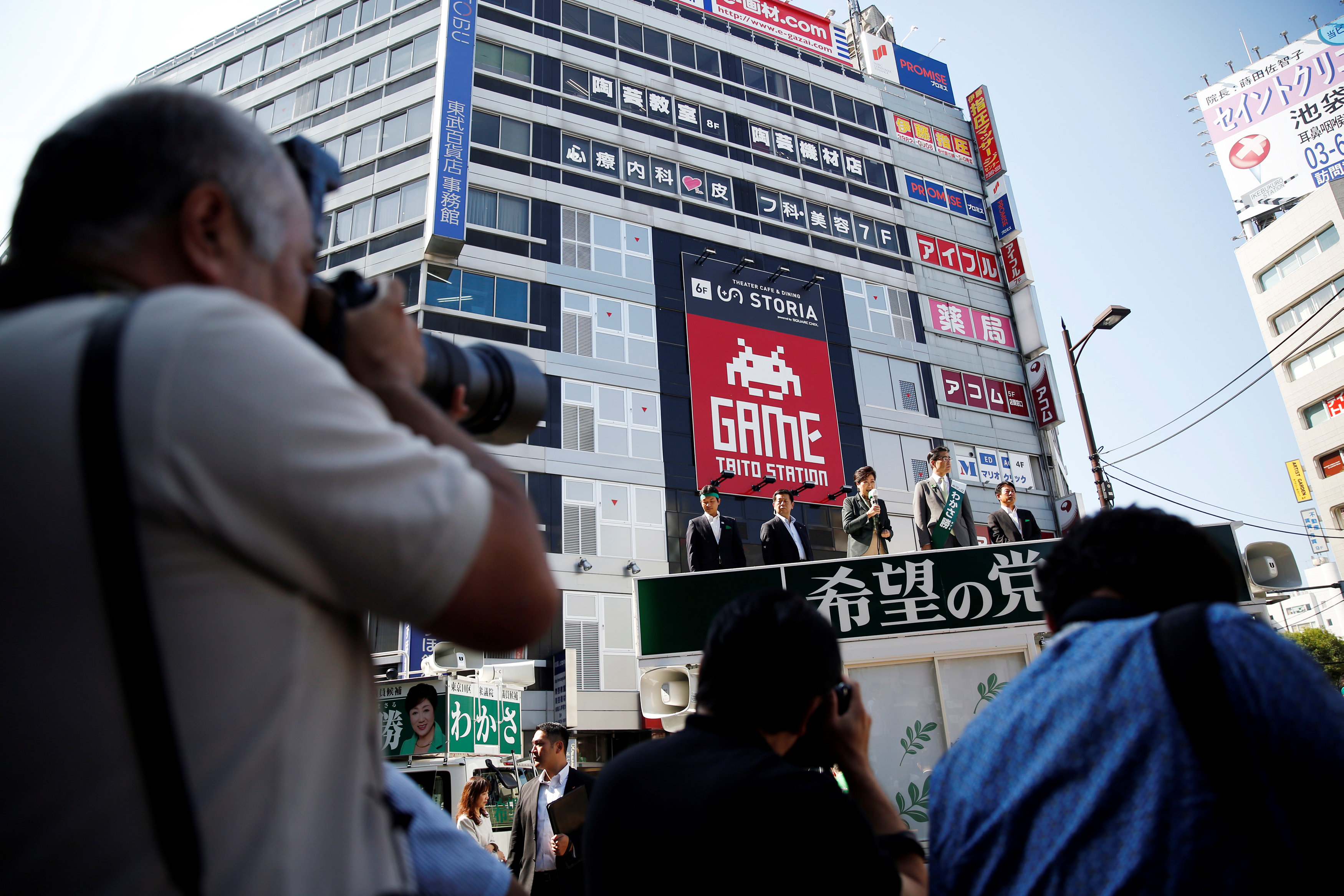 وسائل الإعلام ترصد الجولة الانتخابية لحاكمة طوكيو