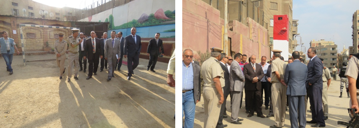 زيارة قيادات الداخلية للسجون