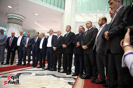 توقيع اتفاقية المصالحة بين فتح وحماس (7)
