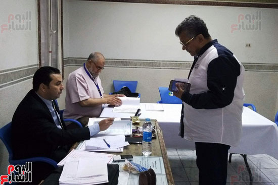 عملية الانتخابات بنقابة أطباء بورسعيد