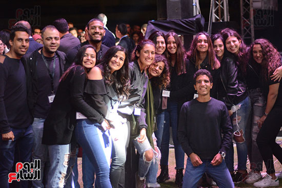 حفل جماهيرى بالجامعة الألمانية (4)