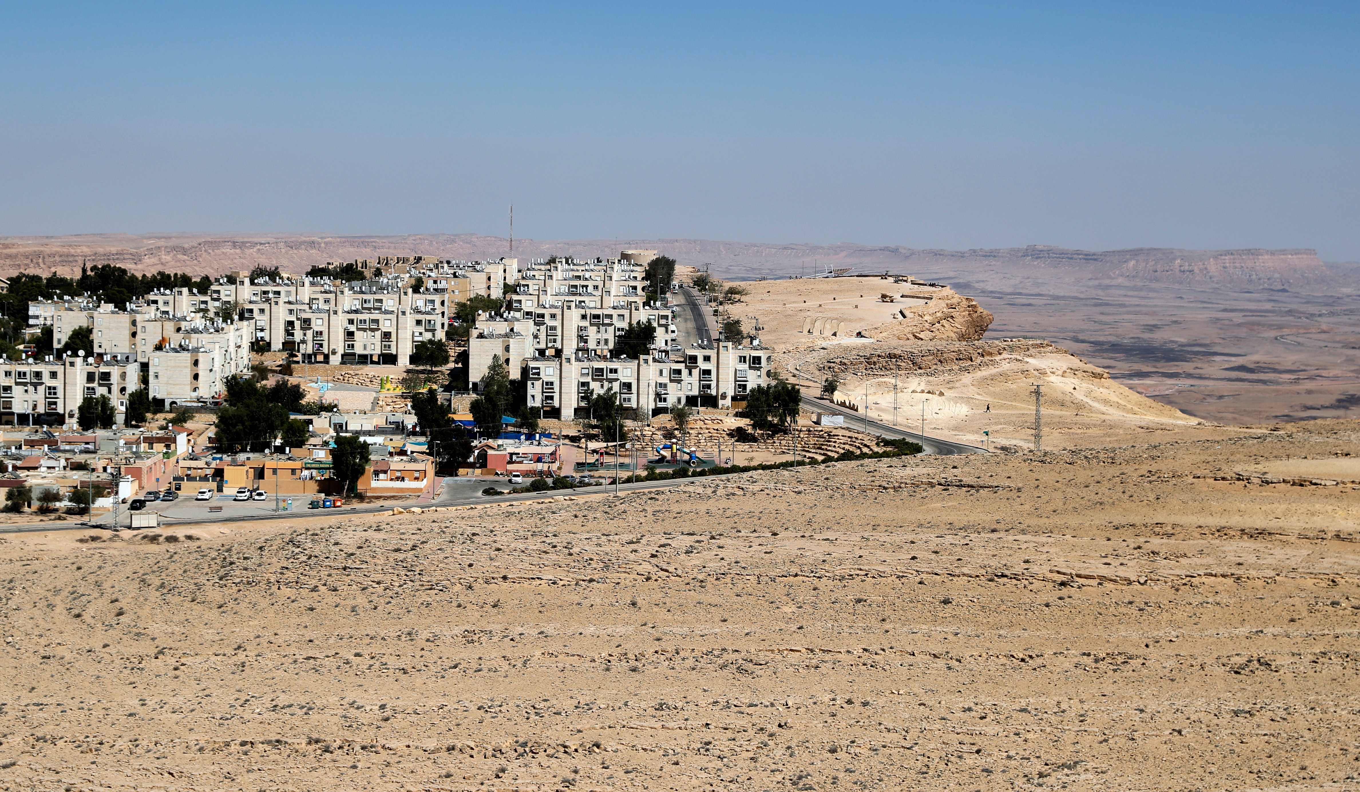 مستوطنة إسرائيلية شمال منطقة رامون