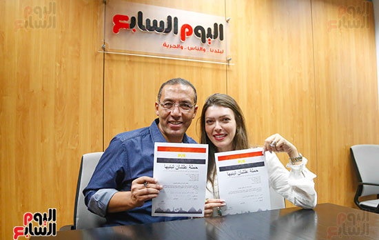 الكاتب الصحفى خالد صلاح وزوجته الإعلامية شريهان أبو الحسن (4)