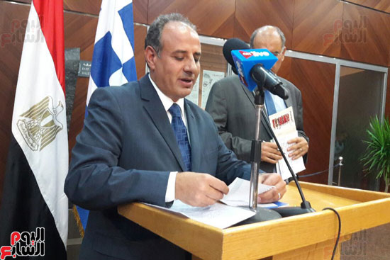 نائب وزير خارجية اليونان ومحافظ الإسكندرية  (4)
