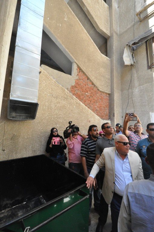  محافظ بورسعيد يتفقد منظومة النظافة الجديدة