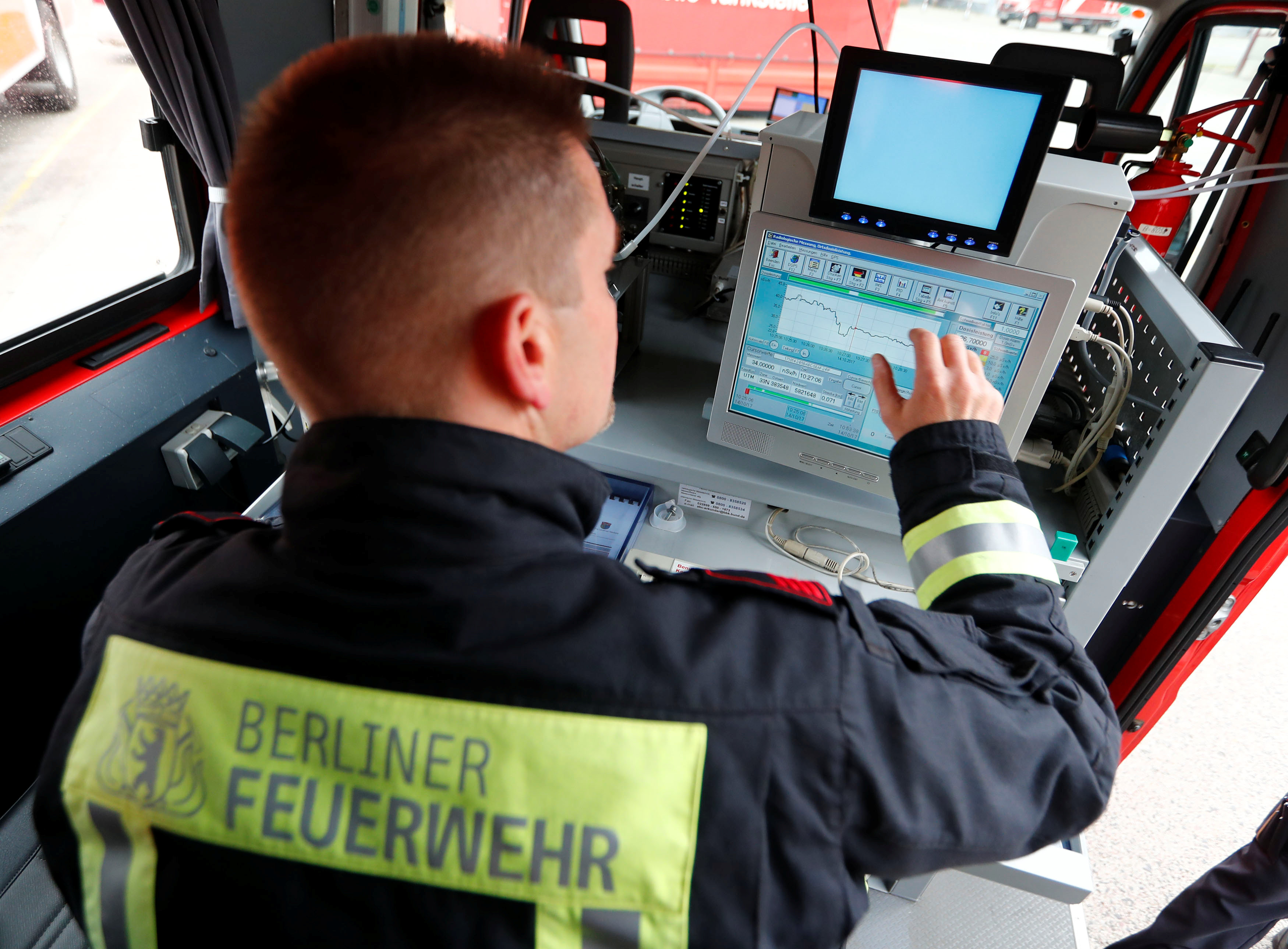 أجهزة متطورة فى تدريبات ألمانيا لمواجهة حوادث الإشعاع