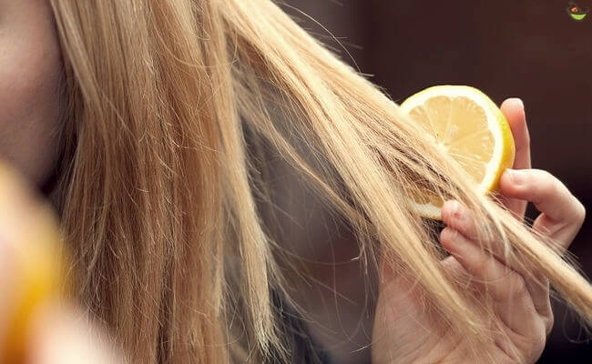الليمون للتخلص من قشرة الشعر